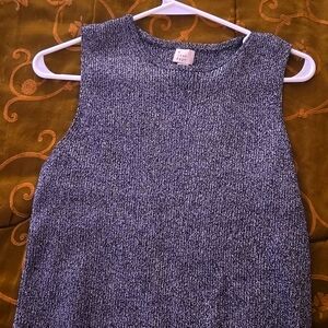 Sparkly sleeveless shirt
